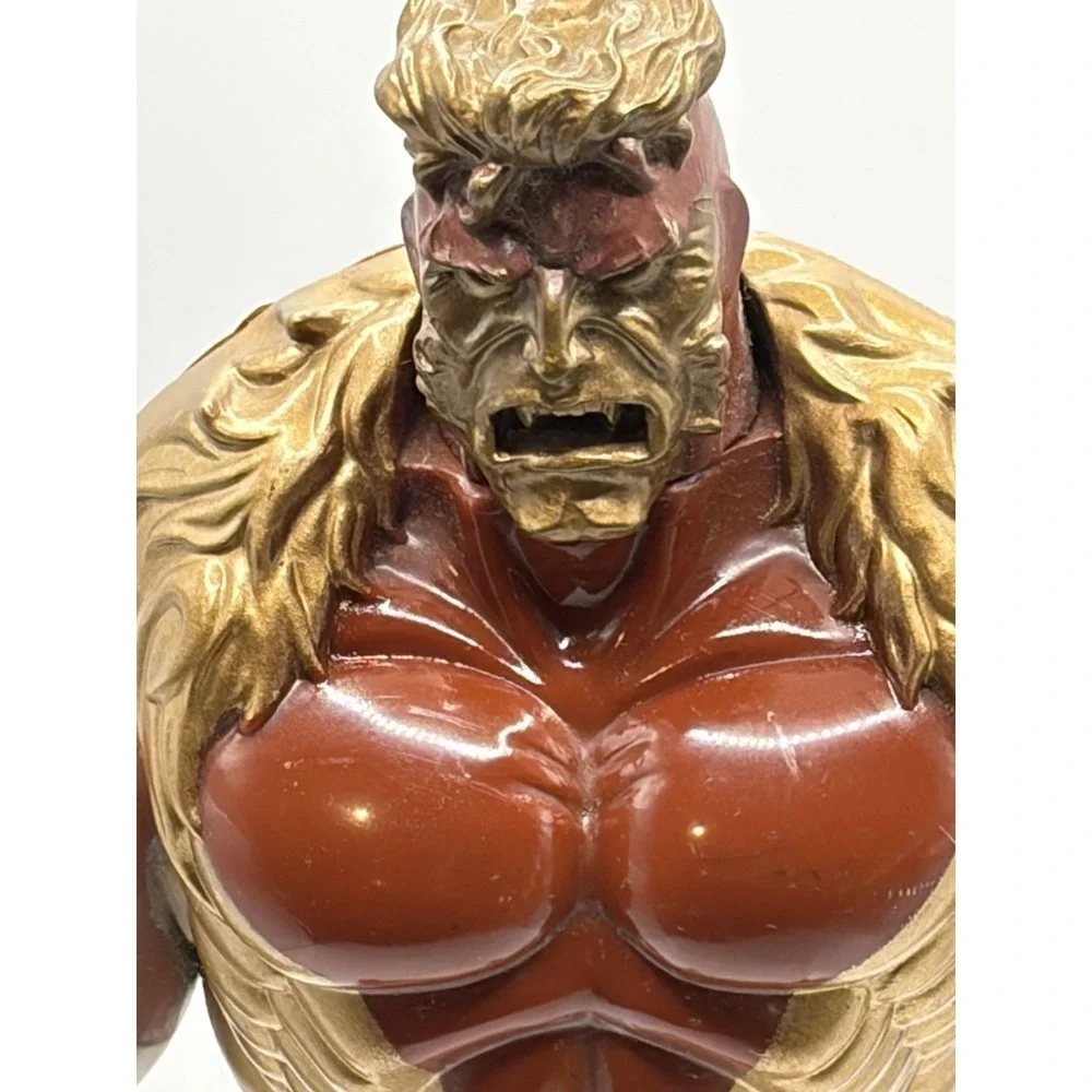 1993 Marvel X-Men Gold Sabertooth Loose Action Figure Vintage Toy Biz Great Cond